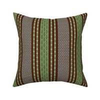 inca weaves green