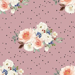 8" Woodland Spring Blooms // Eunry Pink