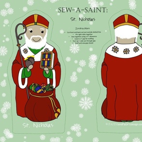 Sew-a-Saint: Saint Nicholas