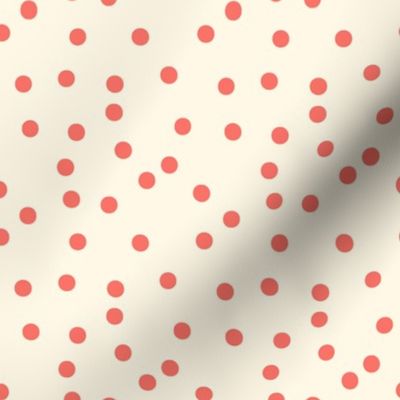 Le Cirque ~Small Polka Dots ~ Coral Reef on Cosmic Latte 