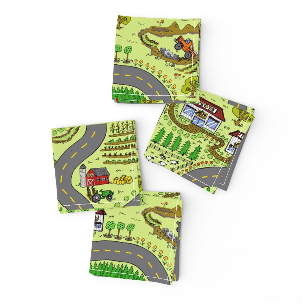 Country Roads Play Mat