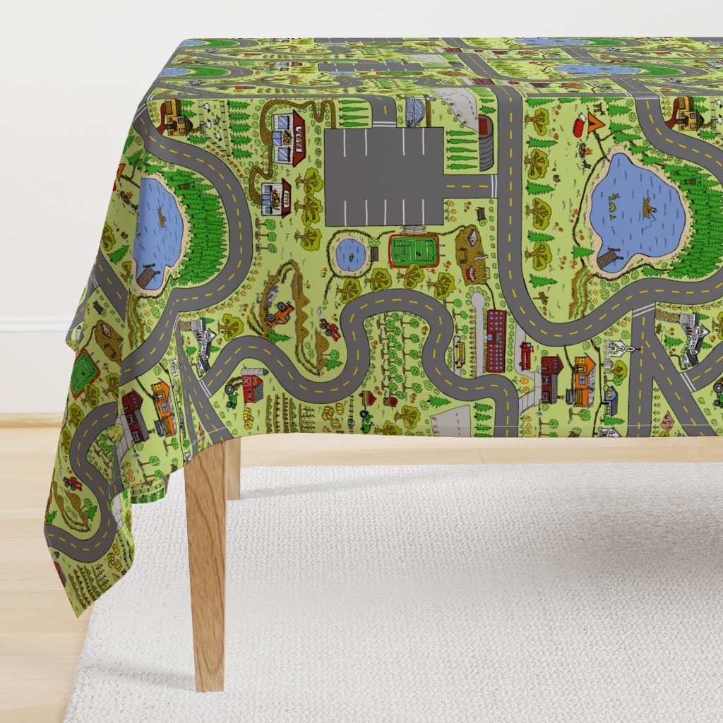 Country Roads Play Mat