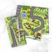 Country Roads Play Mat