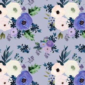 4" Blooming Lilac Florals Lilac