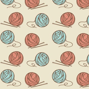 Knitting Needles & Yarn - Vintage