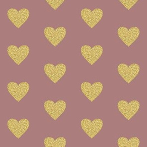 2" Heart of Gold // Pharlap Pink