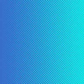 blue and cyan 18" vertical gradient