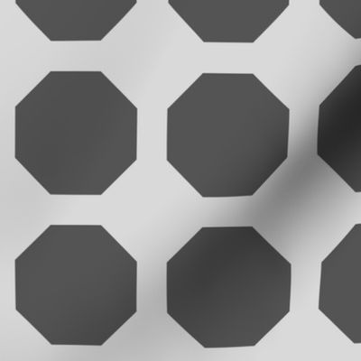 Grey Hexagons