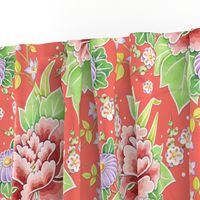 Coral Kimono Chintz