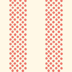 Rayures Polka Dots ~ Coral Reef and Cosmic Latte 