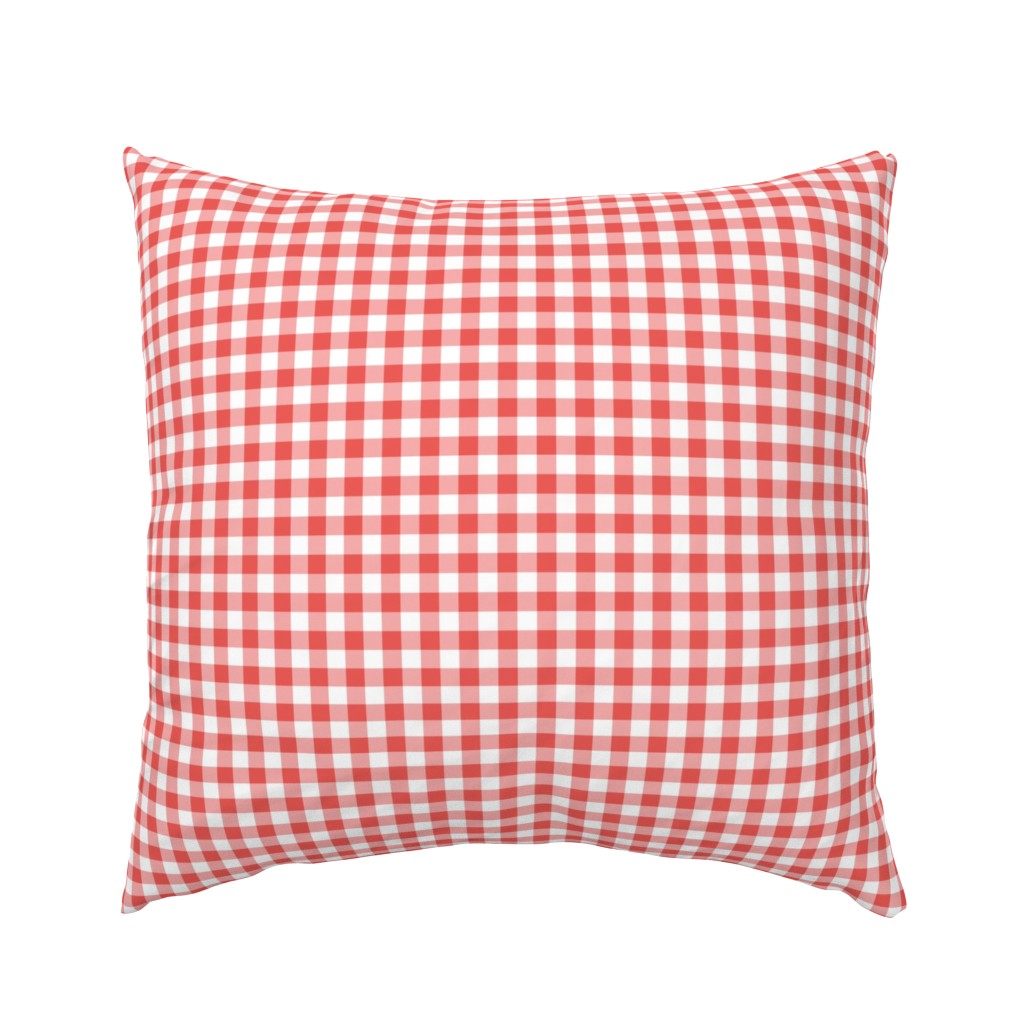 Stockholm Gingham pink lemonade