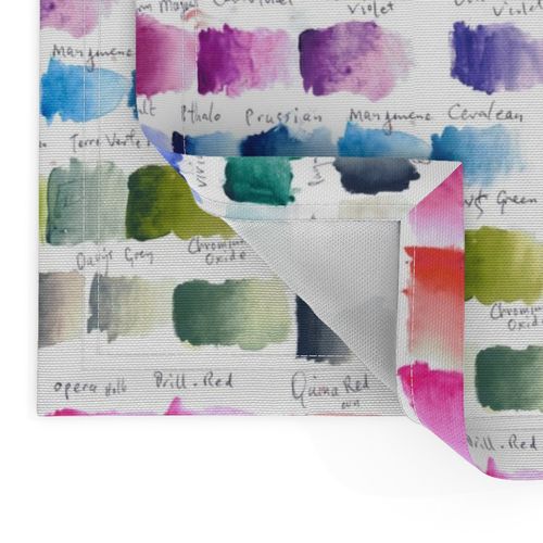 Watercolour Chart - small