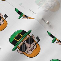 Leprechaun OG w/ sunnies - white