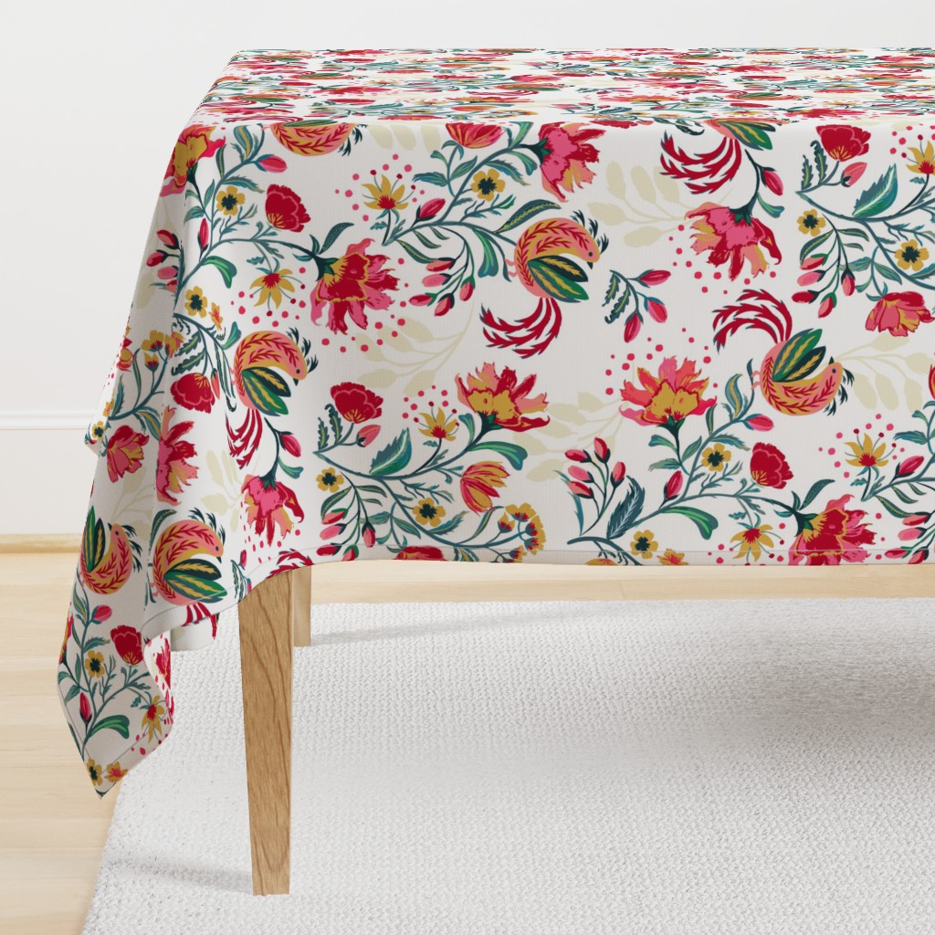 Scandinavian Festive Floral