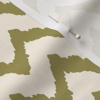 18-1f Olive Green Chevron on Cream8