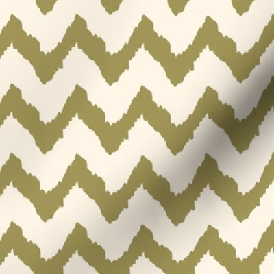 18-1f Olive Green Chevron on Cream8