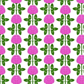 Scandinavian style red clover