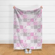 Cheater Quilt Sweet Dream Pink