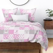 Cheater Quilt Sweet Dream Pink