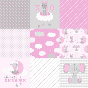 Cheater Quilt Sweet Dream Pink