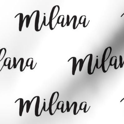 Custom Name  Script Font 