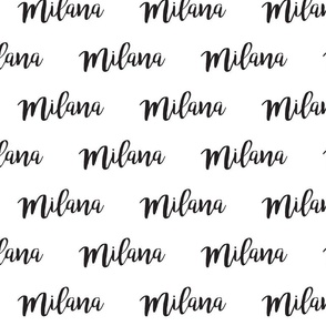 Script Font Fabric, Wallpaper and Home Decor | Spoonflower
