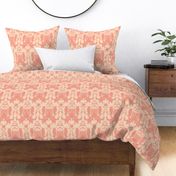 Hollywood Damask in Peach