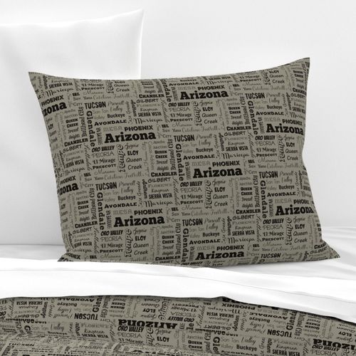 Arizona cities, taupe