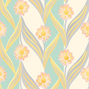 Retro Upsy Daisy Stripe 6