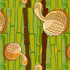 Gourd Fabric (African Print)