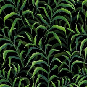 Dark tropical pattern