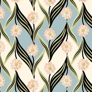 Retro Upsy Daisy Chevron 1