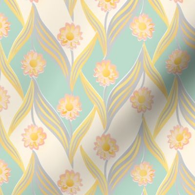 Retro Upsy Daisy Chevron 6