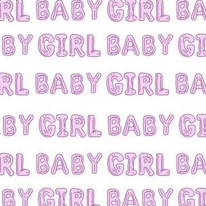 baby girl balloon fabric - baby girl, expecting fabric, pregnancy fabric, congratulations - lavender