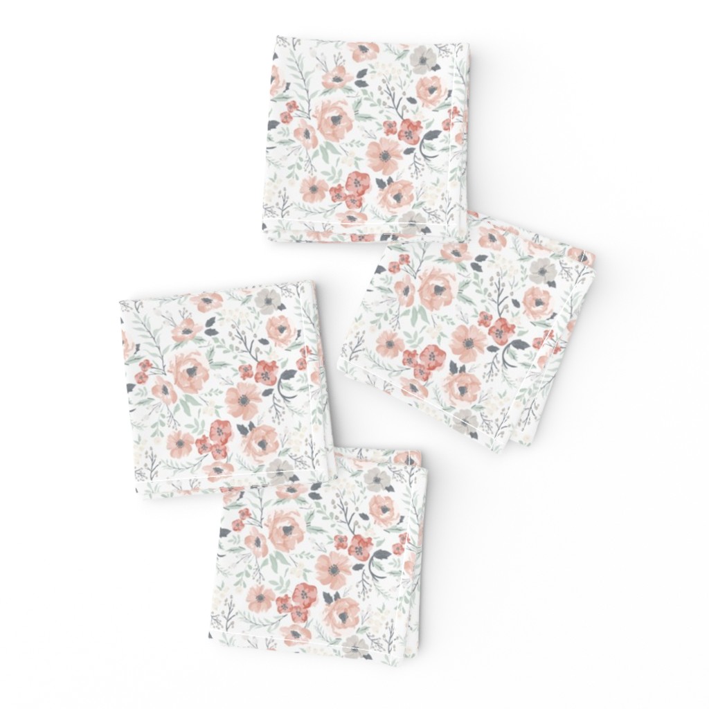 Small-Medium Soft Meadow Floral