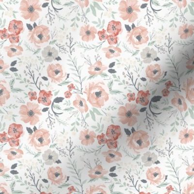 Small-Medium Soft Meadow Floral