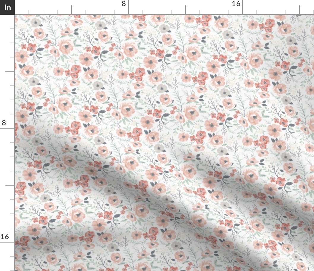 Small-Medium Soft Meadow Floral