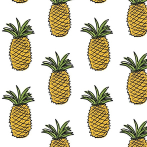 fruit basket: pineapple