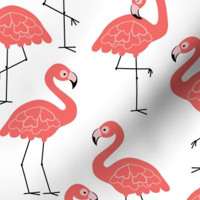 Let Flamingo (Plain)-Small