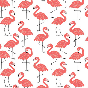Let Flamingo (Plain)-Small