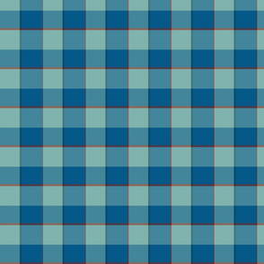 plaid-blue mint