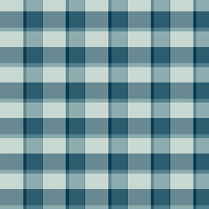 plaid-teal blue