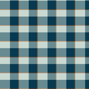 plaid-night teal red