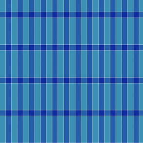 plaid cyan cobalt blue
