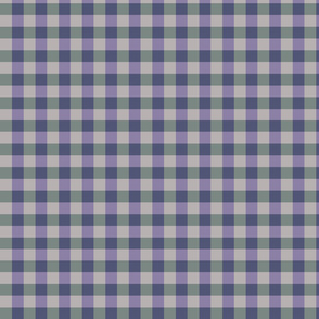 plaid-teal violet dusk