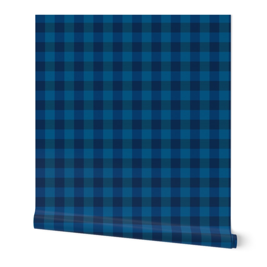 plaid- night watch blue