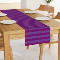 plaid- claret violet blue