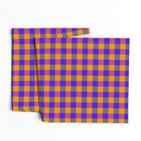 plaid-sunset curry violet magenta