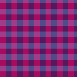 plaid- raspberry blueberry