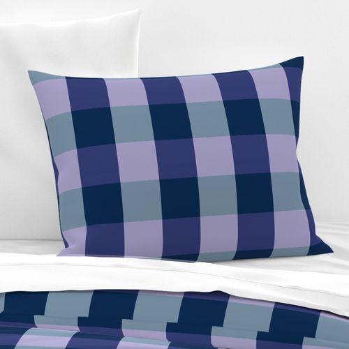 plaid-lilac violet navy